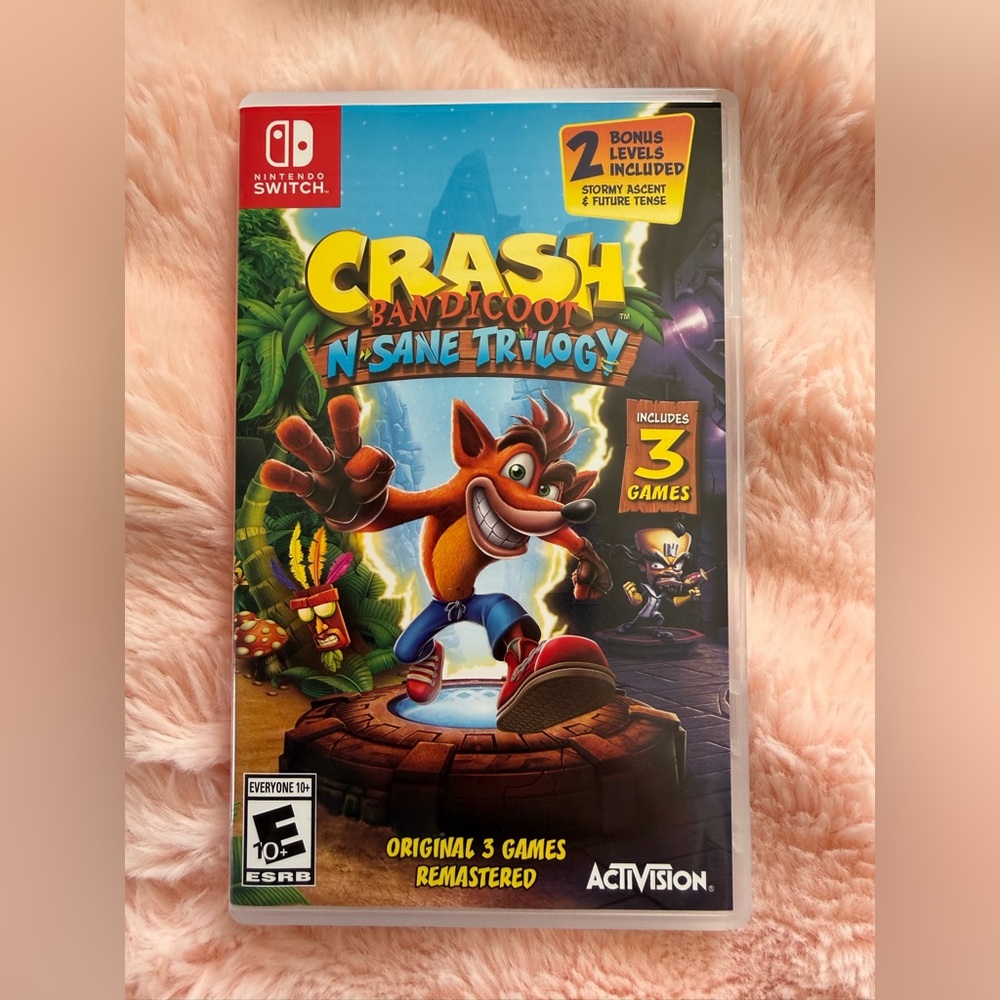 Nintendo Switch Crash Bandicoot N. Sane Trilogy - Blue and Orange